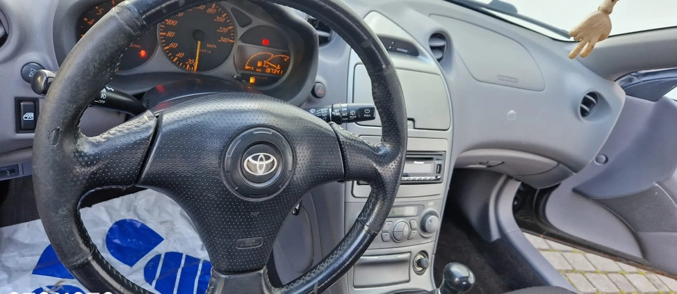 Toyota Celica cena 14999 przebieg: 187300, rok produkcji 2000 z Swarzędz małe 379